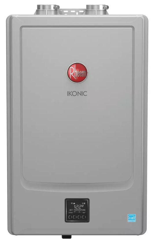 Rheem IKONIC™ 199 MBH Indoor Condensing Natural Gas/Propane Gas Tankless Water Heater