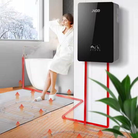 JNOD WIFI Control Under Floor Heating Electric Combi Boiler Instant Heater for Central Heating System and Hot Water